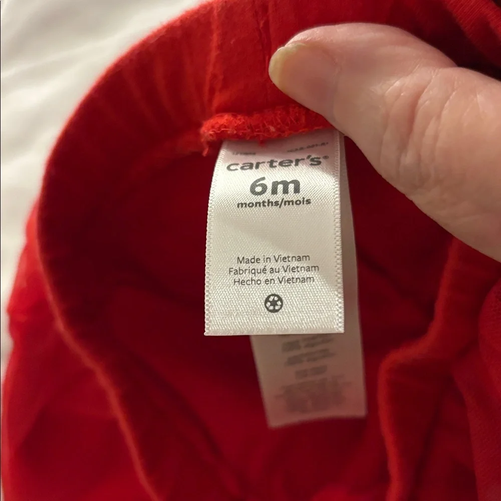 Carter's Red Tutu slacks 6 months